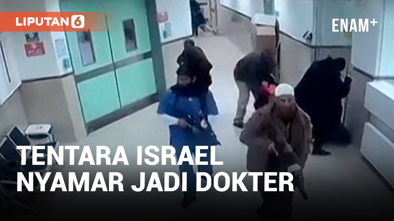 Detik-Detik Tentara Israel Menyamar Jadi Dokter Masuk Rumah Sakit, Tembak 3  Pria Palestina yang Sedang Tidur