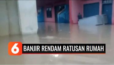 Ratusan Rumah di Banten Terendam Banjir, Akses Jalan Lumpuh | Liputan 6