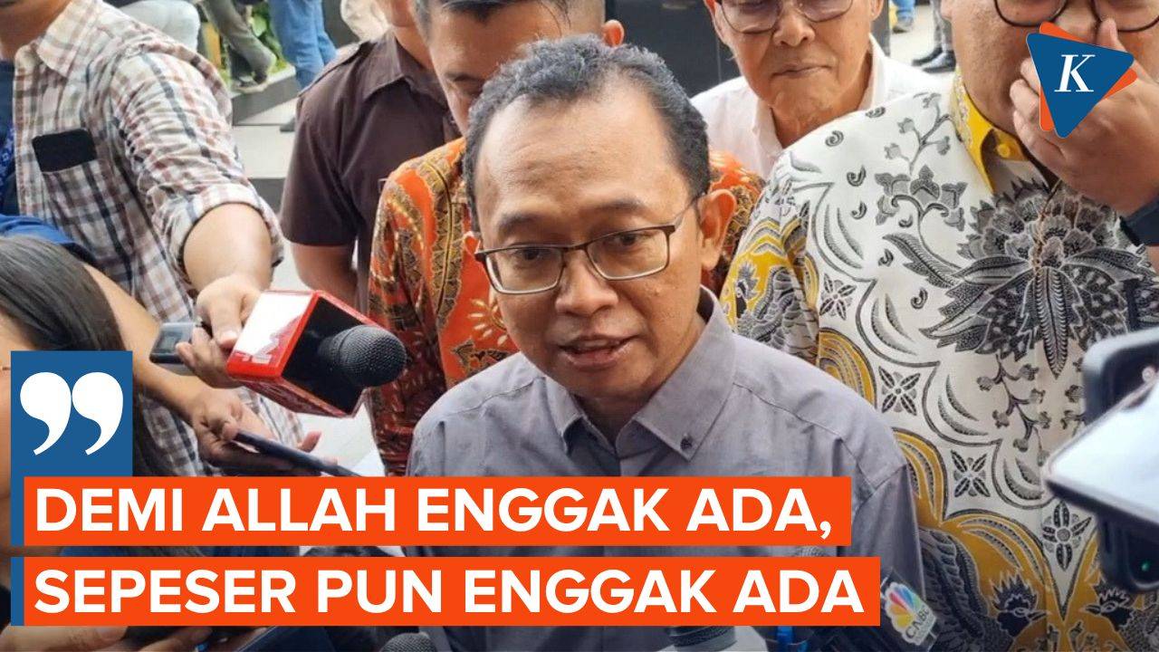 Didik Putra Kuncoro Negoisasi Dugaan Terima Uang dari Bandar Narkoba