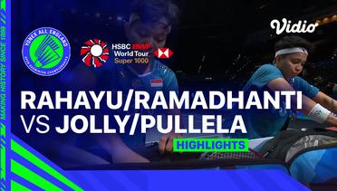 Women’s Doubles: Apriyani Rahayu/Siti Fadia Silva Ramadhanti (INA) vs Treesa Jolly/Gayatri Gopichand Pullela (IND) - Highlights | Yonex All England Open Badminton Championships