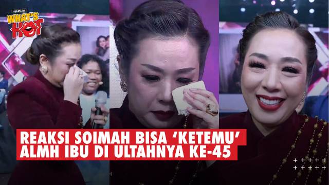 Reaksi Soimah Soal Almarhum Ibu Dihadirkan Lewat AI Dalam Surprise Ulang Tahunnya Ke-45 Di Indosiar