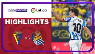 Match Highlights | Cadiz 0 vs 2 Real Sociedad | LaLiga Santander 2021