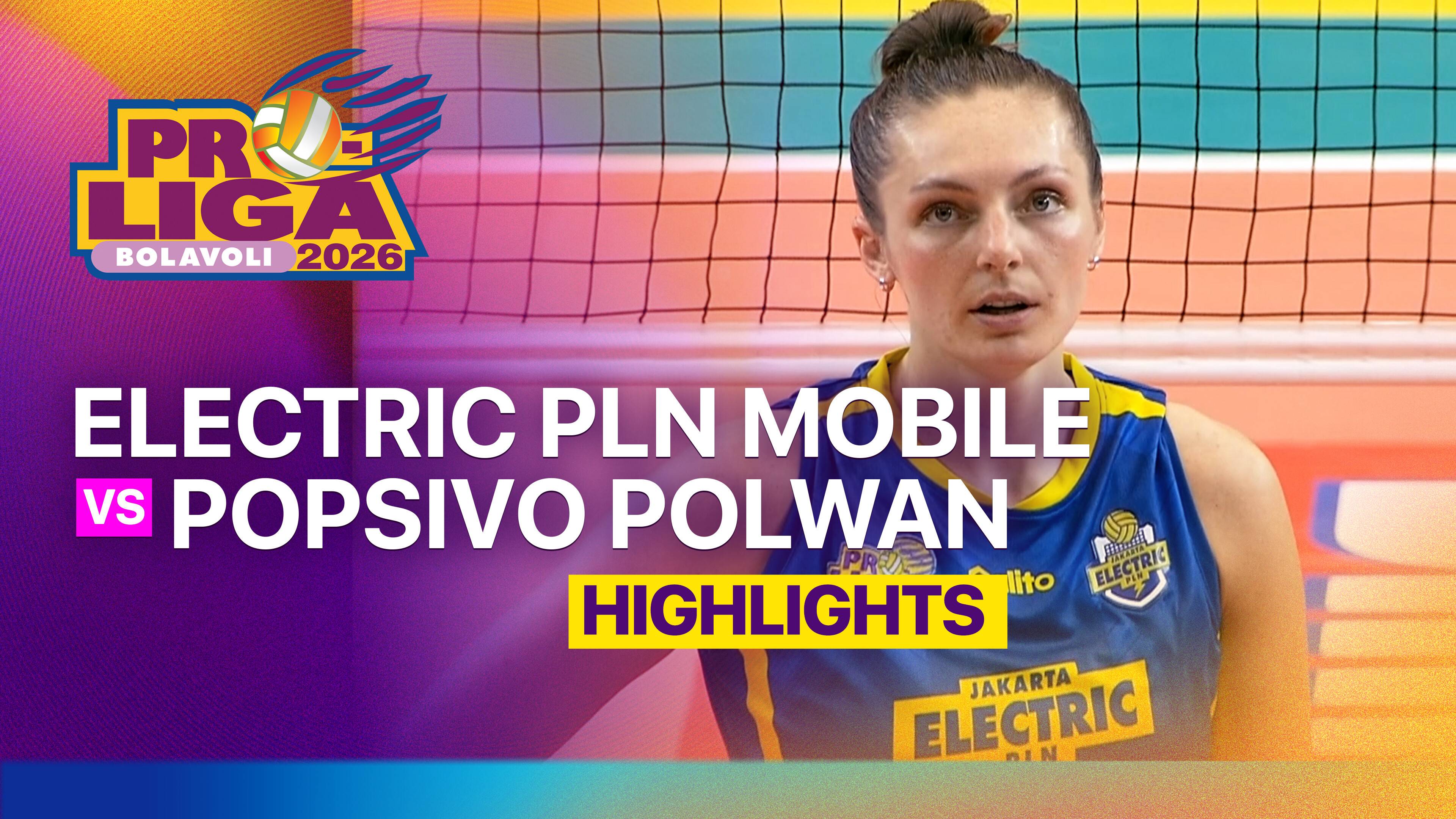 Jakarta Electric PLN vs Popsivo Polwan