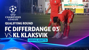 FC Differdange 03 vs KI Klaksvik - Highlights | UEFA Champions League Qualifiers 2024/25