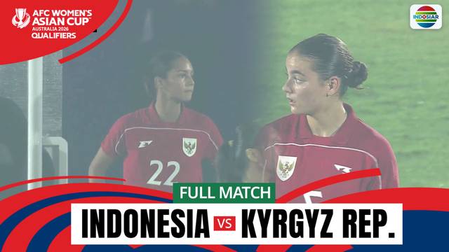 Indonesia VS KYRGYZ Republic - Full Match | AFC Women's Asian Cup Australia 2026 Qualifiers