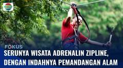 Serunya Wisata Adrenalin Zipline di Bogor, Jalur Panjang Sampai 2,1 Kilometer | Fokus
