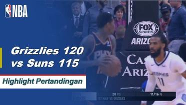 NBA I Cuplikan Pertandingan : Grizzlies 120 vs Suns 115