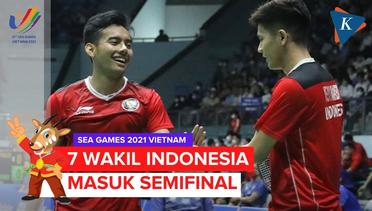 Indonesia Kirim 7 Wakil ke Semifinal Bulu Tangkis SEA Games 2021