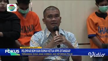 Pelampor BOM Ikan Rumah Ketua KPPS Ditangkap