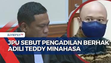 Jaksa Sebut  Pengadilan Terhadap Teddy Minahasa Sudah Sesuai Undang-Undang