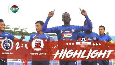 Full Highlight - Arema FC 2 vs 0 Madura United | Shopee Liga 1 2019/2020