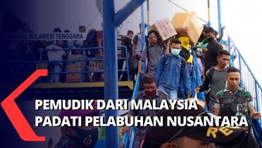 Puncak Arus Mudik di Pelabuhan Nusantara Didominasi Pemudik dari Kalimantan dan Malaysia