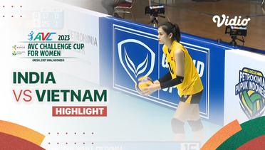 Highlights | India vs Vietnam | AVC Challenge Cup for Women 2023