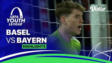 Basel vs Bayern - Highlights | UEFA Youth League 2023/24