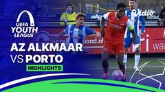 AZ Alkmaar vs Porto - Highlights | UEFA Youth League 2023/24