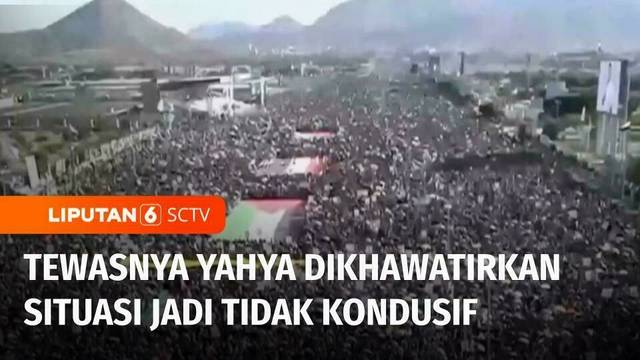 Kilas Mancanegara: Warga Yaman Demo Israel, Kecam Pembunuhan Yahya Sinwar | Liputan 6