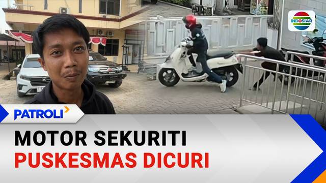 Motor Petugas Keamanan Puskesmas Dicuri