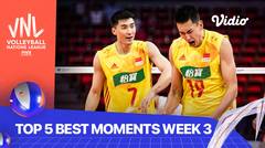Top 5 Best Moments Week 3 | Men’s Volleyball Nations League 2022