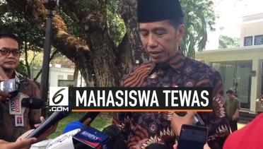 Jokowi Ucapkan Belasungkawa Meninggalnya 2 Mahasiswa di Kendari
