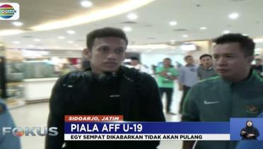 Egy Maulana, Amunisi Timnas Lawan Malaysia di Semifinal Piala AFF U-19 – Fokus
