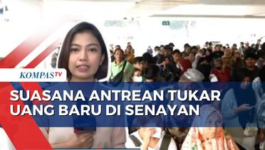 Jelang Idulfitri, Warga Rela Antre Panjang Demi Tukar Uang di Istora Senayan