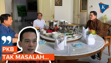 PKB Santai Jokowi Kumpulkan Prabowo dan Erick Thohir di Istana