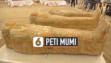 Arkeolog Mesir Ungkap Temuan 30 Peti Mumi Berusia 3.000 Tahun