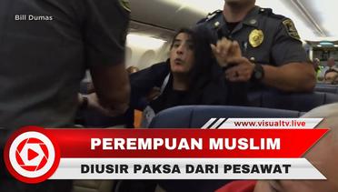Wanita Muslim Hamil Dipaksa Keluar dari Pesawat