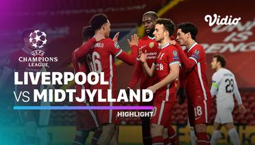 Highlight - Liverpool VS Midtjylland I UEFA Champions League 2020/2021