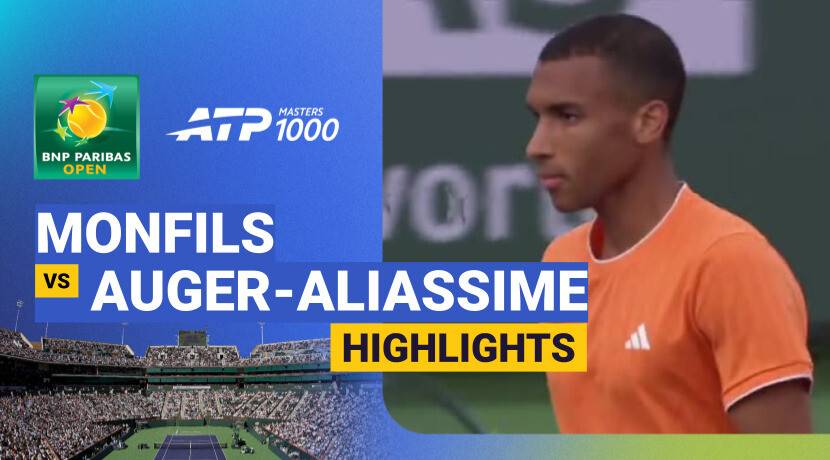 Gael Monfils vs Felix Auger-Aliassime - Round 2 | ATP 1000: BNP Paribas Open 2026