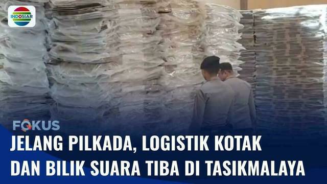 Logistik Pilkada Mulai Didistribusikan di Sejumlah Daerah Jelang Pilkada Serentak | Fokus