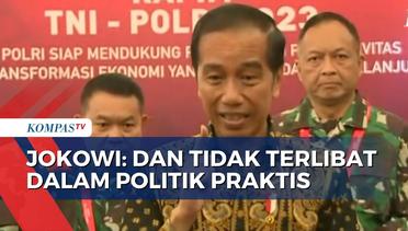 Presiden Jokowi Mewanti-wanti TNI dan Polri Agar Tidak Terlibat Politik Praktis!