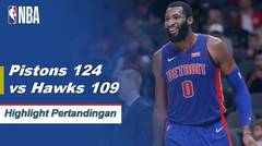 NBA | Cuplikan Hasil Pertandingan : Pistons 124 vs Hawks 109