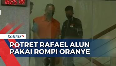 Resmi Ditahan KPK, Begini Penampilan Rafael Alun Kenakan Rompi Oranye..!