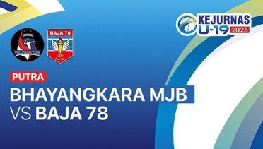 Putra: Bhayangkara MJB Kebumens vs Baja 78 - Full Match | Kejurnas Bola Voli Antarklub U-19 2025