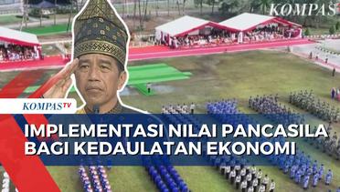 Momentum Presiden Jokowi Pimpin Upacara Peringatan Hari Lahir Pancasila di Blok Rokan, Riau