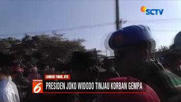 Jokowi dan TGB Sambangi Pengungsi Gempa Lombok - Liputan6 Terkini