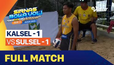 Full Match | 16 Besar - Putra: Kalsel-1 vs Sulsel-1  | Sirkuit Voli Pantai Nasional Seri III 2022