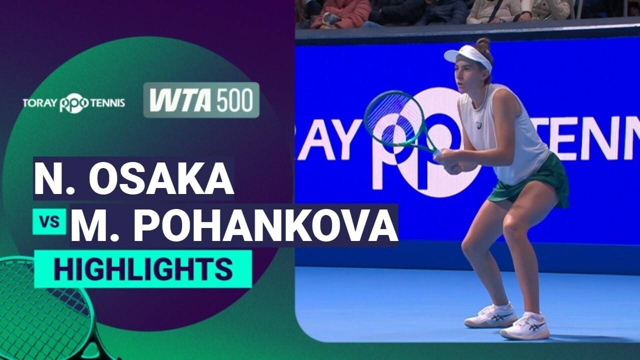 Naomi Osaka vs Mia Pohankova - Round of 16 | WTA 500: Toray Pan Pacific Open Tennis 2026