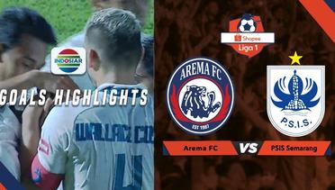 Arema (1) vs (1) PSIS Semarang- Goals Highlights | Shopee Liga 1