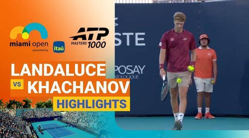Martin Landaluce vs Karen Khachanov - Round 3 (Butch Buchholz) | ATP 1000: Miami Open Presented by Itau 2026