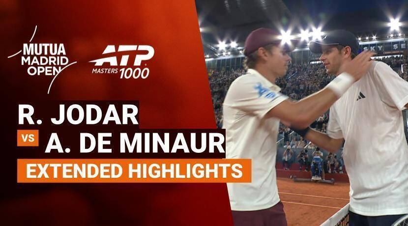 Rafael Jodar vs Alex de Minaur - Round 2 (Manolo Santana Stadium) | ATP 1000: Mutua Madrid Open 2026