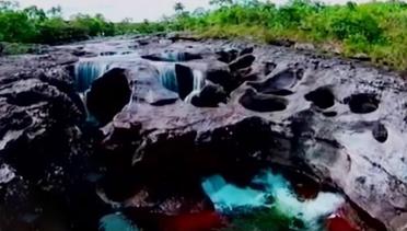 Warna-Warni Cantiknya Sungai Pelangi di Colombia