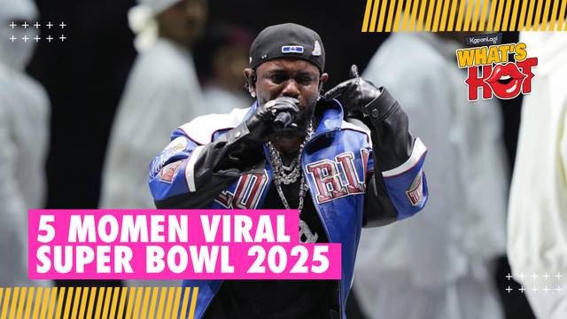 5 Momen Viral Super Bowl 2025, Kendrick Lamar Sindir Habis Drake - Taylor Swift Kena 'Boo'