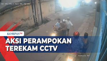 Aksi Perampokan Terhadap Lansia di Medan Terekam CCTV