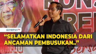 Mahfud di Hadapan Relawan: Mari Selamatkan Indonesia dari Pembusukan