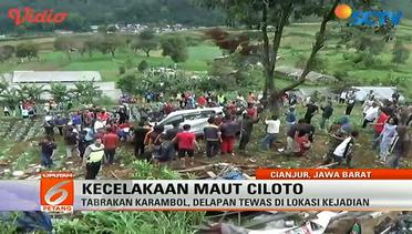 Kronologi Kecelakaan Bus Maut di Ciloto, Jawa Barat - Liputan6 SCTV