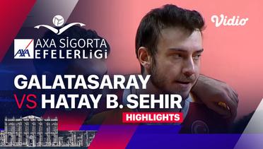 Galatasaray HDI Si̇gorta vs Hatay B. Sehir BLD. - Highlights | Men's Turkish League 2023/24